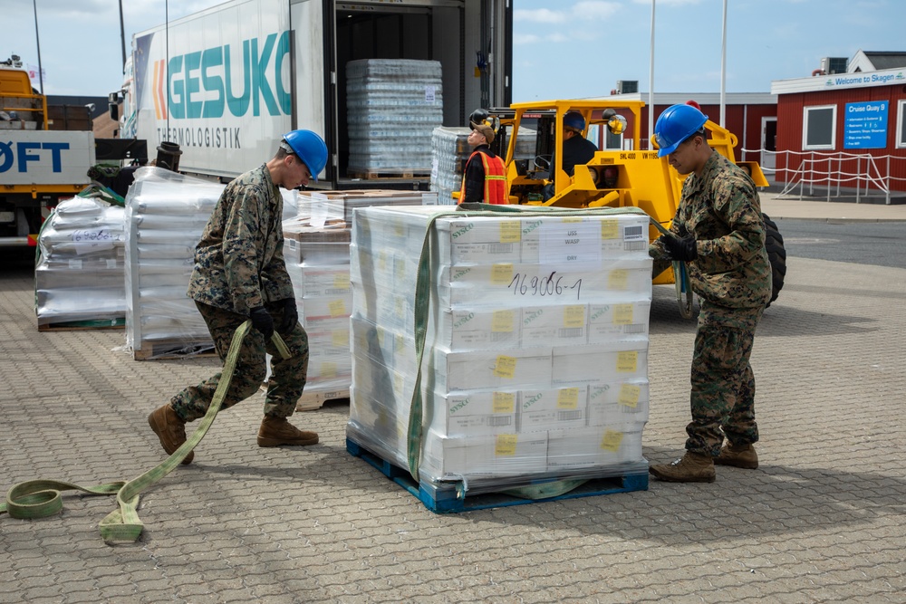 WSP ARG-24th MEU (SOC) Refuel and Resupply in Skagen, Denmark