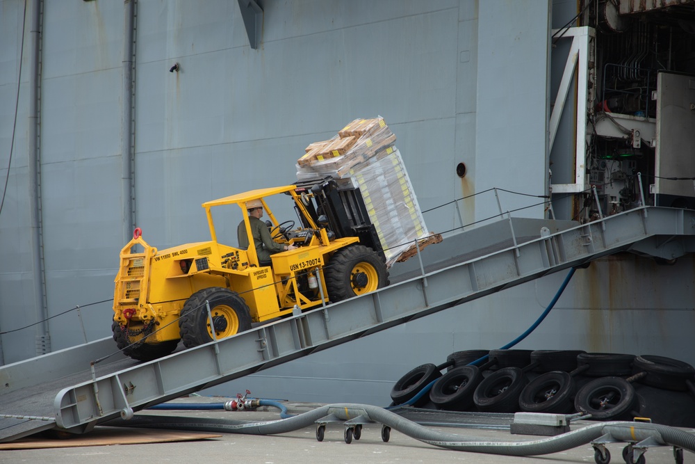 WSP ARG-24th MEU (SOC) Refuel and Resupply in Skagen, Denmark