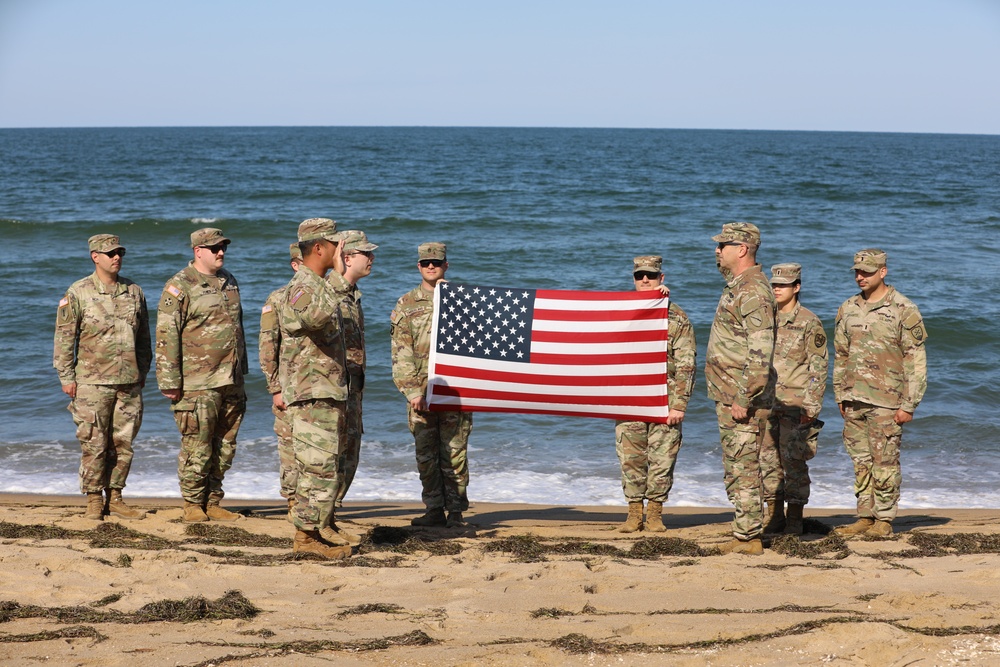 Soldiers Re-Enlist During Annual Training