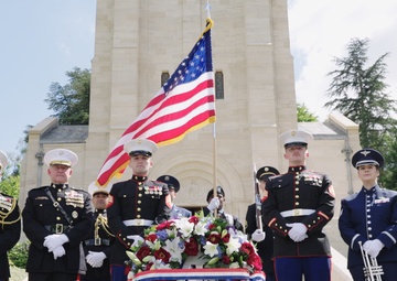 U.S. President Joe Biden Visits Belleau Wood