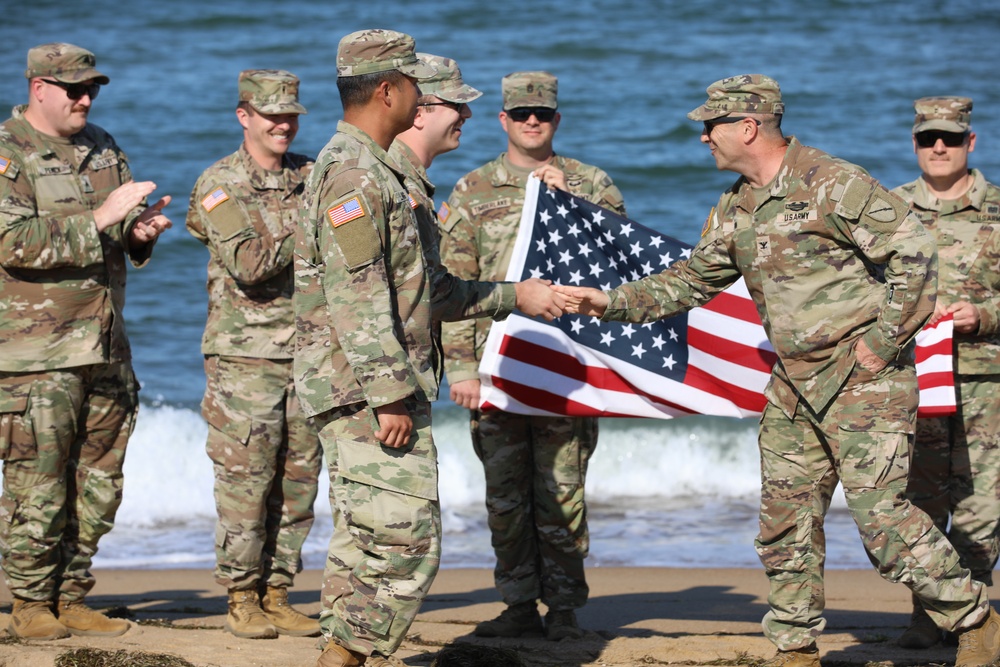 Ky National Guard Soldiers Re-Enlist During Annual Training