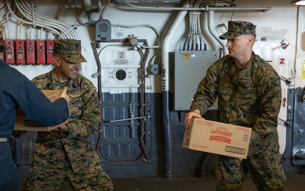 WSP ARG-24th MEU (SOC) Refuel and Resupply in Skagen, Denmark