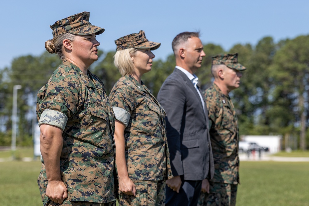 Combat Logistics Battalion 6 Change of Command