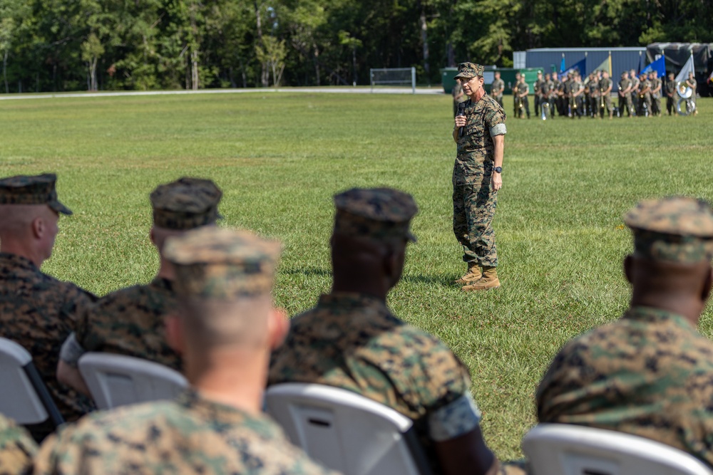 Combat Logistics Battalion 6 Change of Command