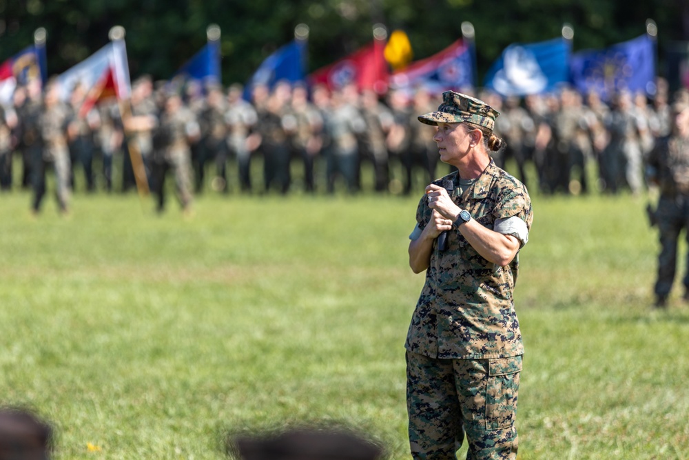 Combat Logistics Battalion 6 Change of Command