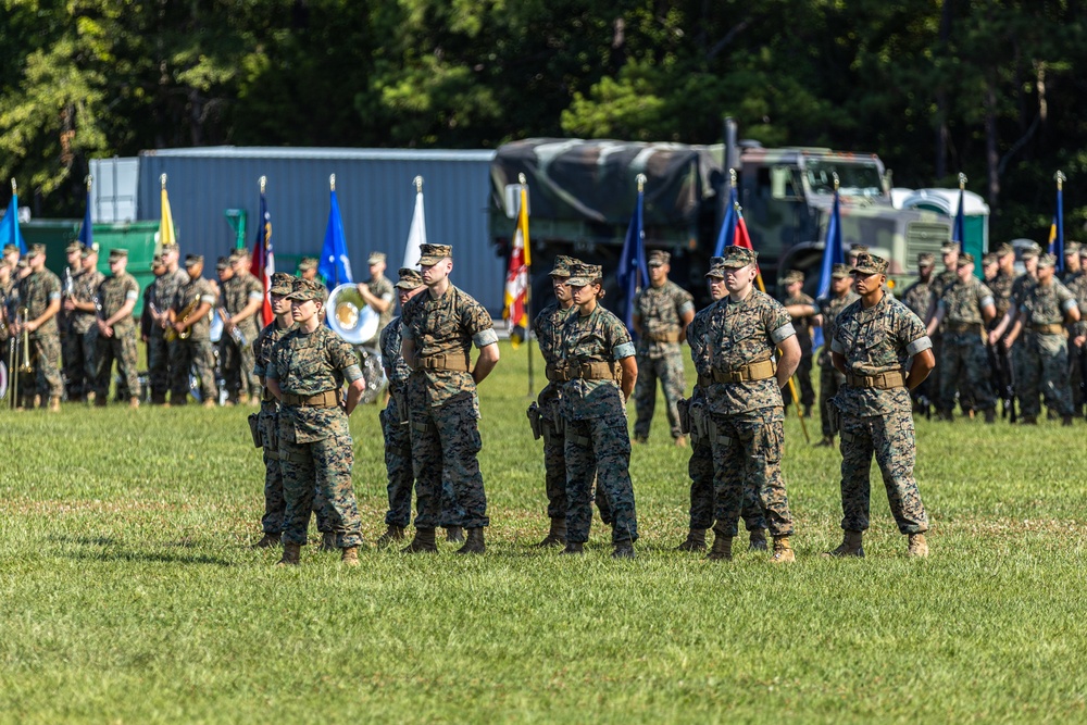 Combat Logistics Battalion 6 Change of Command