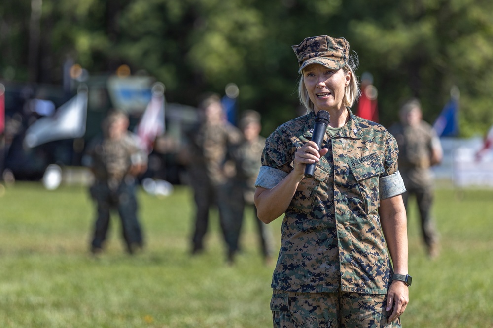 Combat Logistics Battalion 6 Change of Command