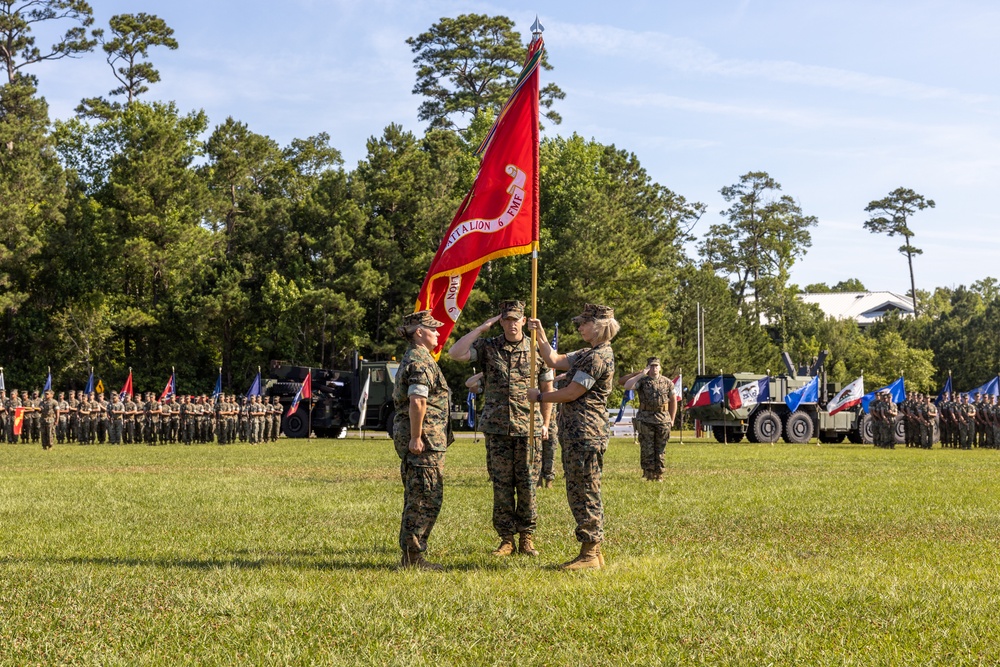 Combat Logistics Battalion 6 Change of Command