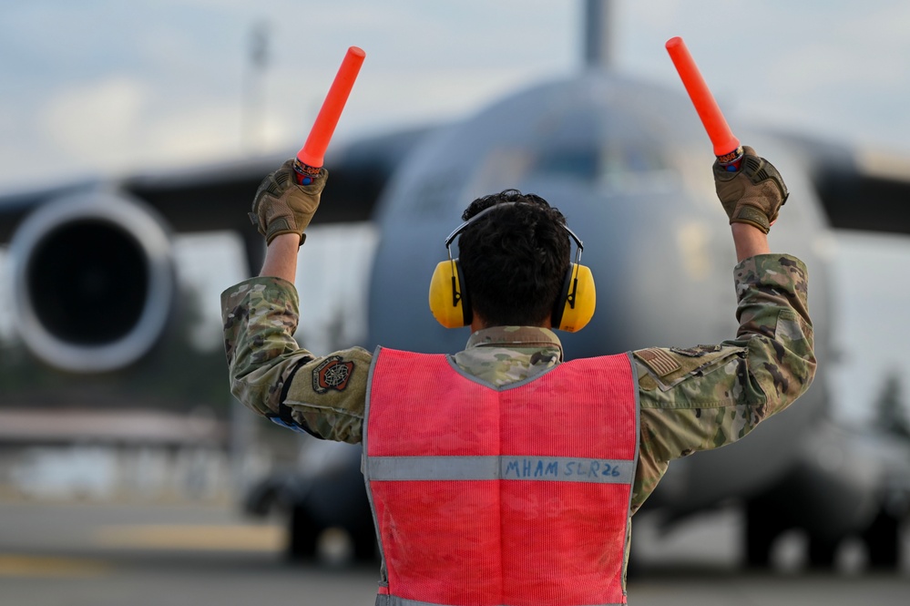 Team McChord Airmen execute today's global airlift mission