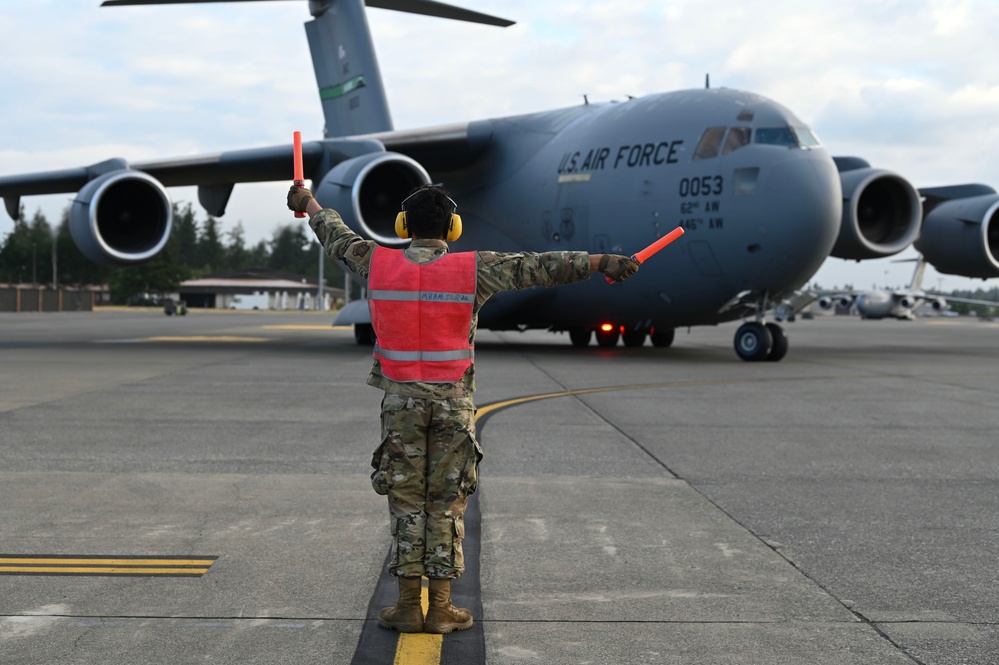 Team McChord Airmen execute today's global airlift mission