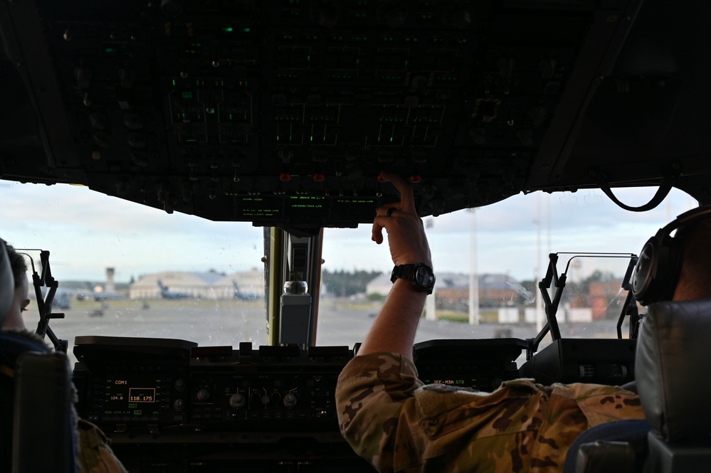 Team McChord Airmen execute today's global airlift mission