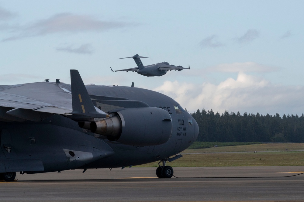 Team McChord Airmen execute today's global airlift mission