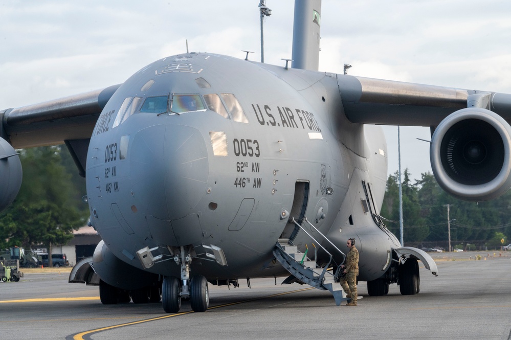 Team McChord Airmen execute today's global airlift mission