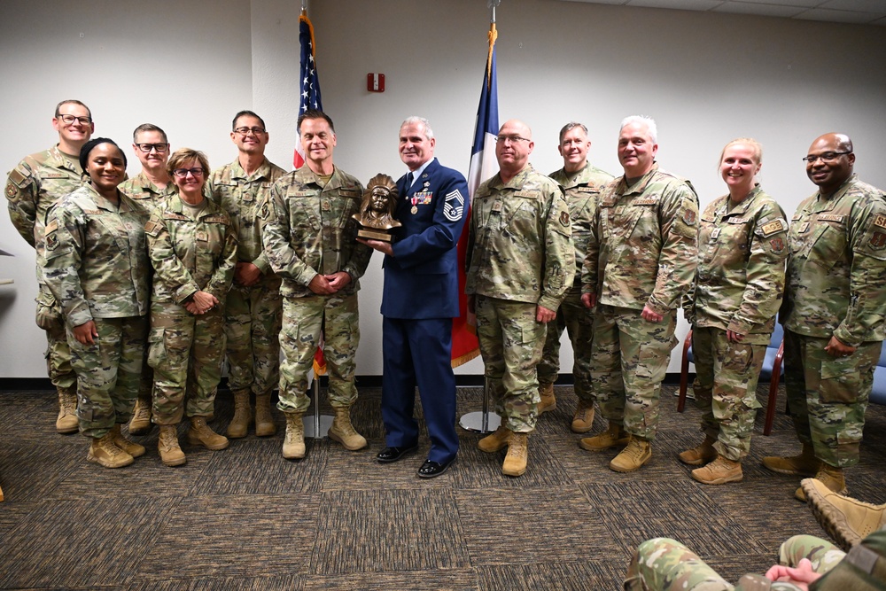 CMSgt departs after nearly four decades service