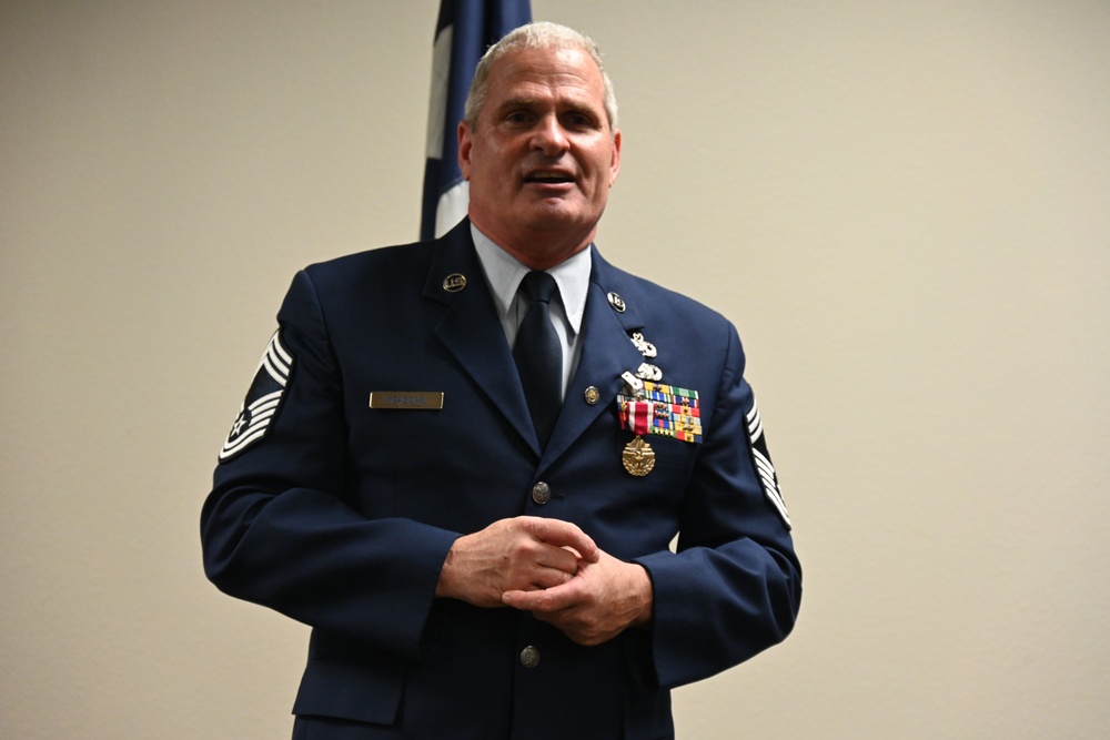 CMSgt departs after nearly four decades service
