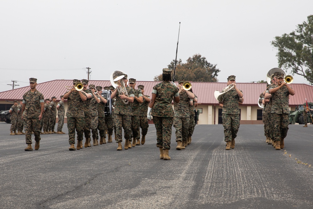 1st CEB holds change of command ceremony