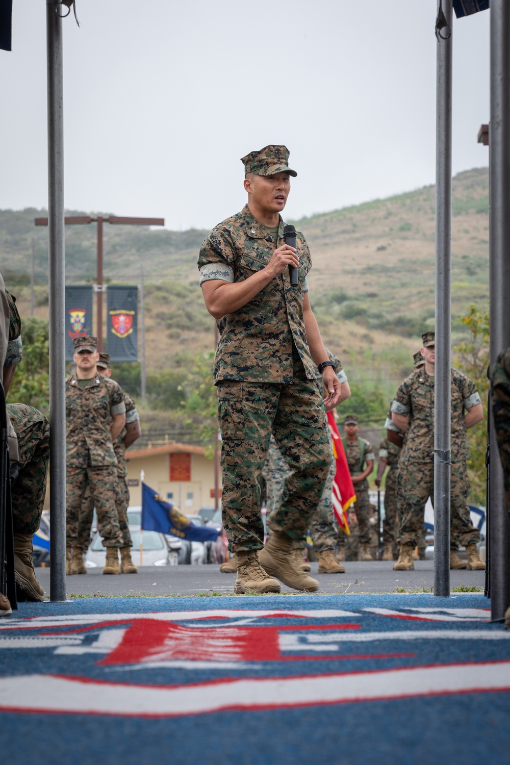 1st CEB holds change of command ceremony