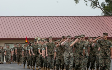 1st CEB holds change of command ceremony
