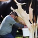 Fort McCoy Participates in Butterfest 2024 Milking Contest