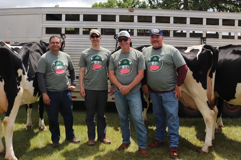 Fort McCoy Participates in Butterfest 2024 Milking Contest