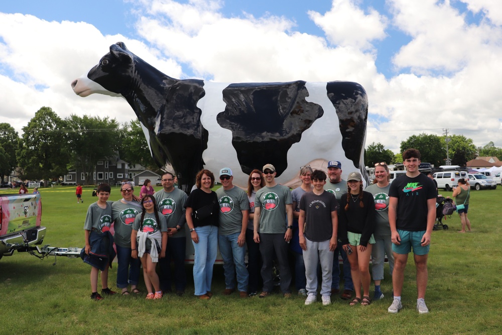 Fort McCoy Participates in Butterfest 2024 Milking Contest