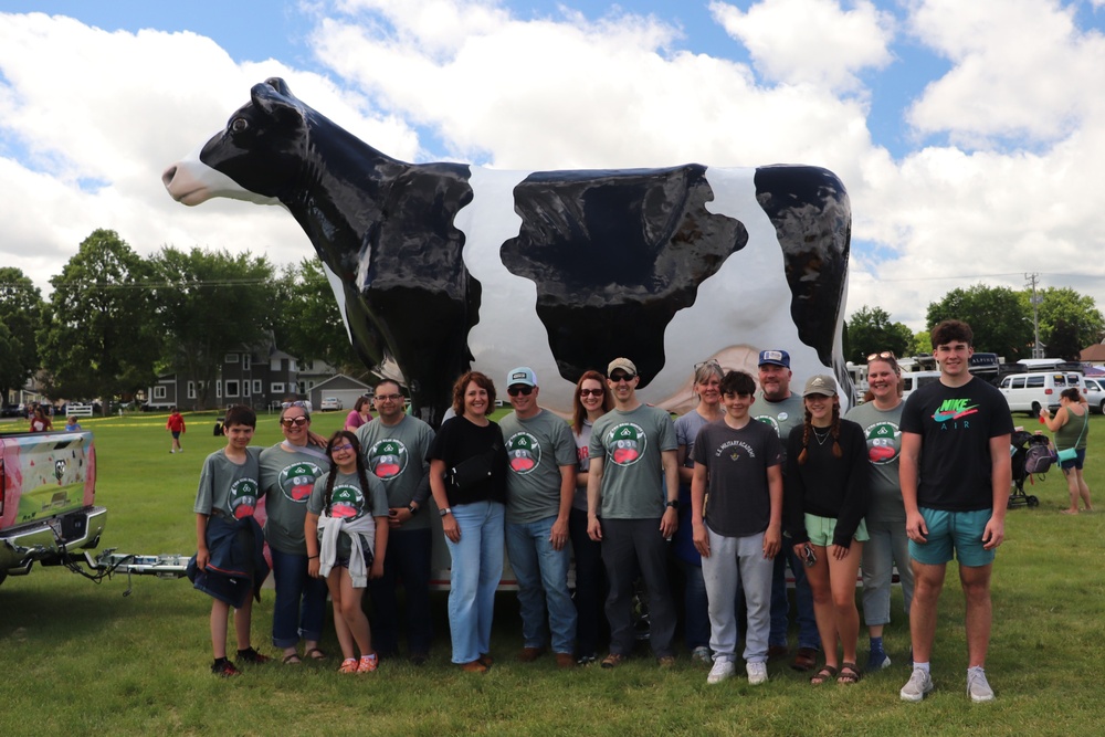 Fort McCoy Participates in Butterfest 2024 Milking Contest