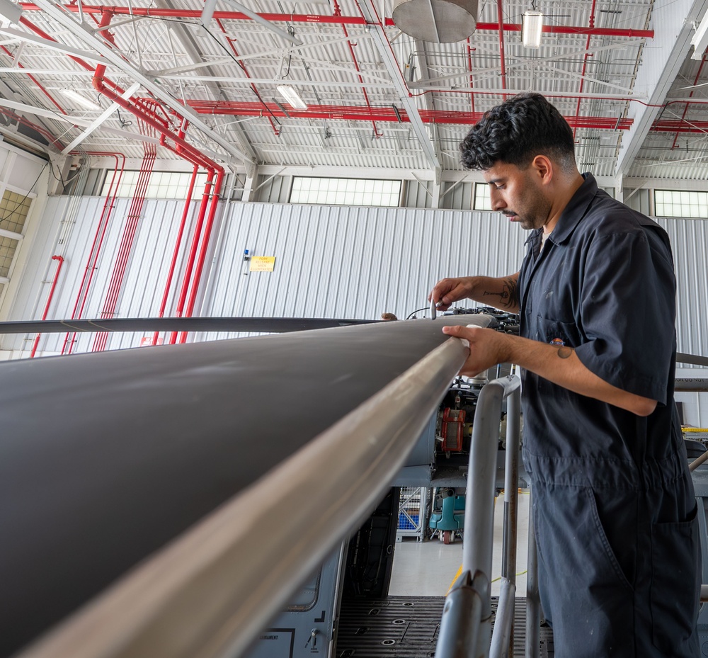 600-hour phase inspection for the HH-60G Pave Hawk helicopter
