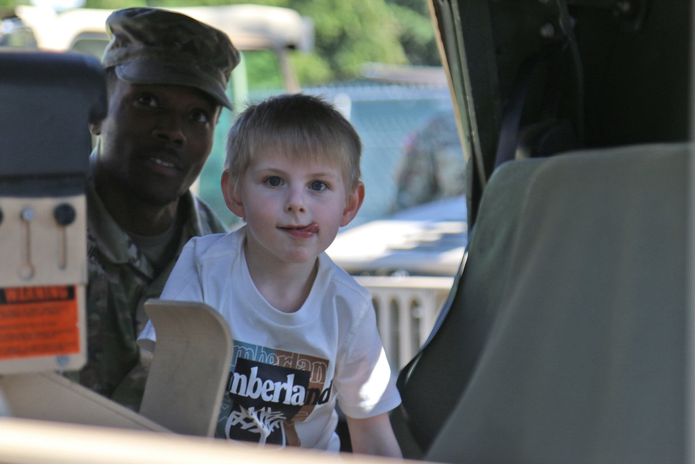 Rest Assured Team Brings Trucks to Preschool