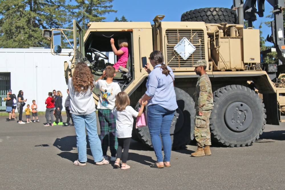 Rest Assured Team Brings Trucks to Preschool