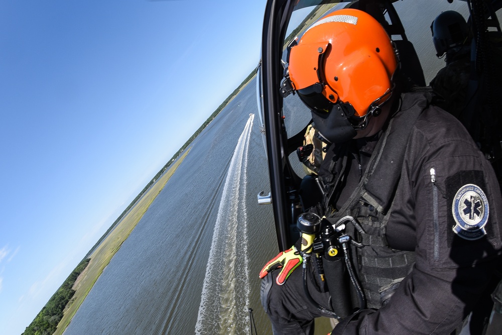 South Carolina National Guard conducts join-training with South Carolina State Fire and local emergency responders