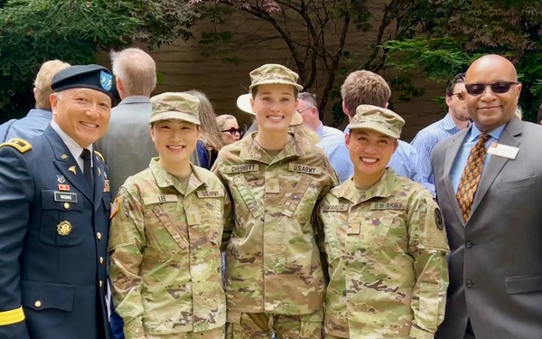 UCSF School of Dentistry First U.S. Army Promotion Ceremony at the Palace of Fine Arts