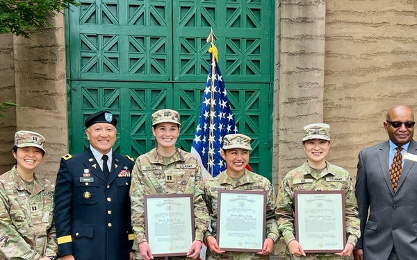 UCSF School of Dentistry First U.S. Army Promotion Ceremony