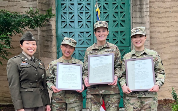 UCSF School of Dentistry First U.S. Army Promotion Ceremony at the Palace of Fine Arts