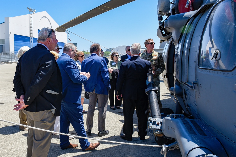 Defense Organization Conference Association visit 129RQW