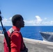 USS Ronald Reagan (CVN 76) conducts a fueling-at-sea and replenishment-at-sea with USNS Rappahannock (T-AO 204) and  USNS Charles Drew (T-AKE-10)