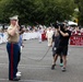 Marine Corps Poolees take Oath of Enlistment at Grand Floral Parade