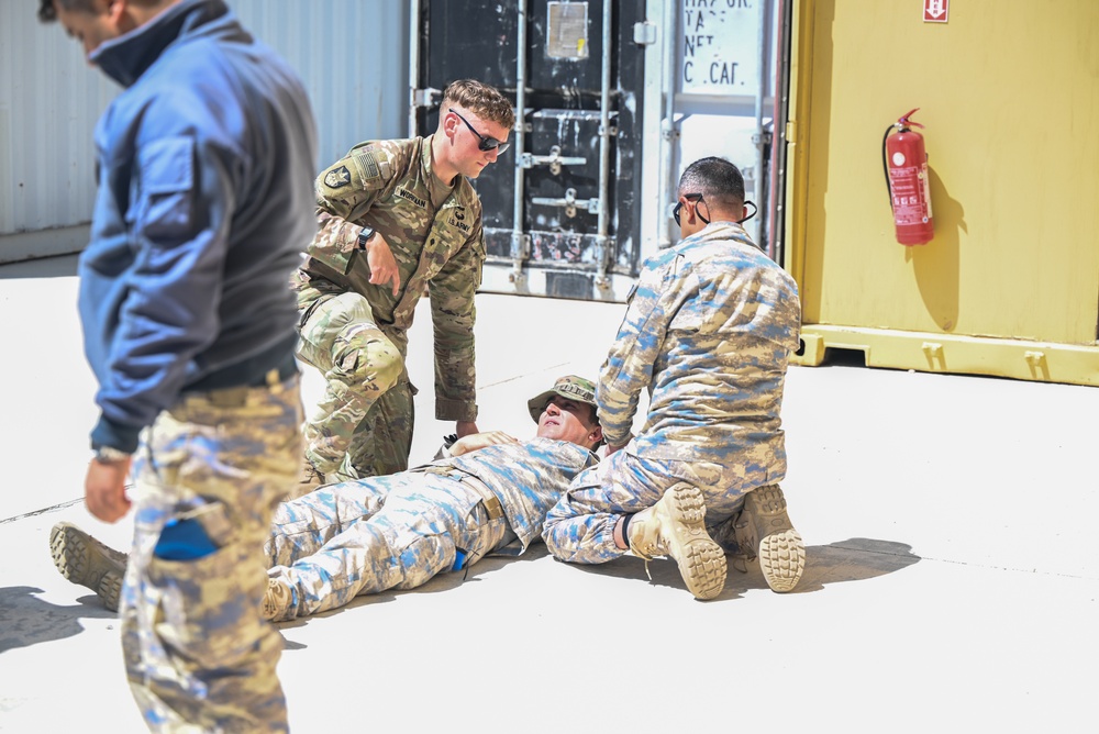 11th Missile Defense Battery Enhances Medical Capabilities by Certifying Turkish Air Force Airmen in CLS at its Joint NATO Base in Türkiye