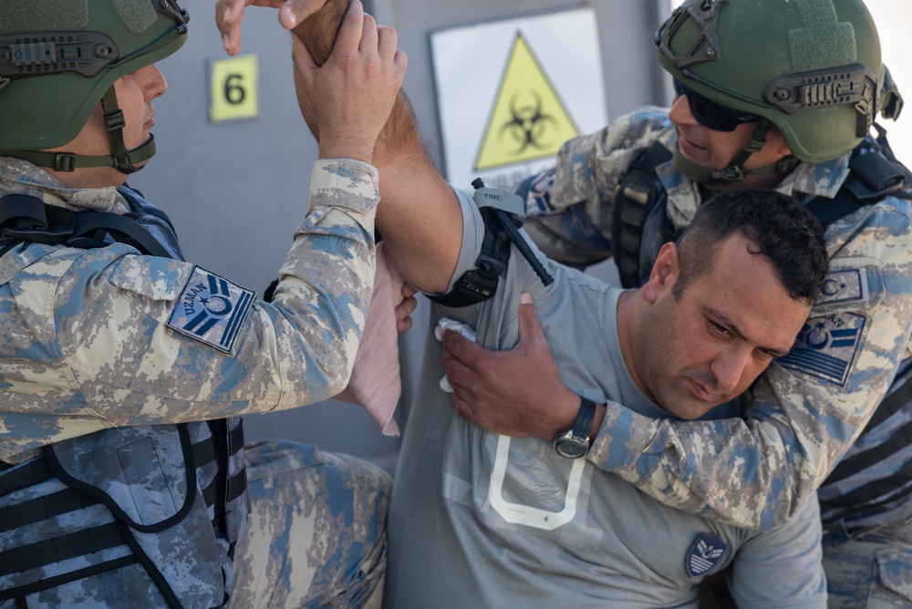 11th Missile Defense Battery Enhances Medical Capabilities by Certifying Turkish Air Force Airmen in CLS at its Joint NATO Base in Türkiye