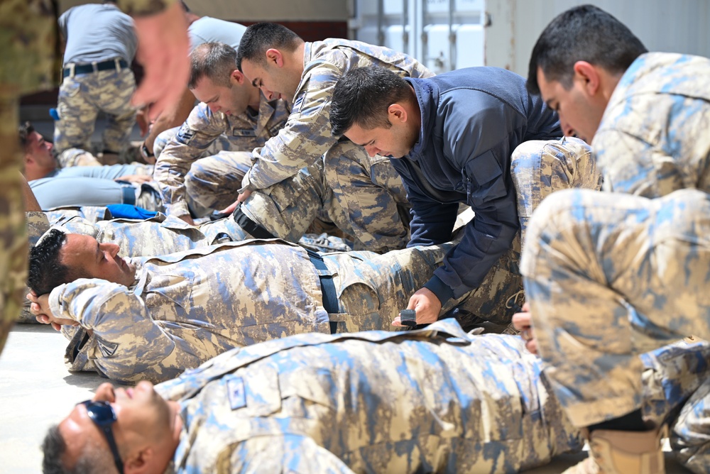 11th Missile Defense Battery Enhances Medical Capabilities by Certifying Turkish Air Force Airmen in CLS at its Joint NATO Base in Türkiye