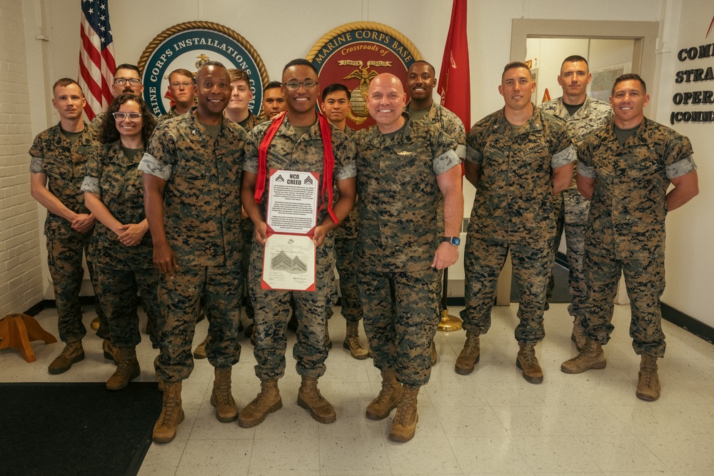 Arkansas native meritoriously promotes to corporal