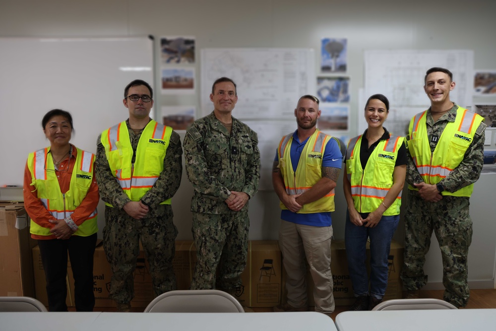 NAVFAC Pacific Commander visits NAVFAC Marianas