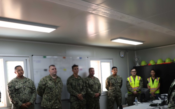NAVFAC Pacific Commander visits NAVFAC Marianas