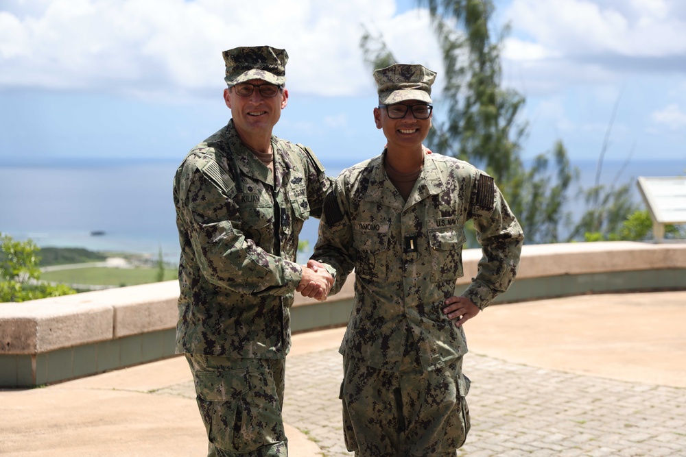 NAVFAC Pacific Commander visits NAVFAC Marianas