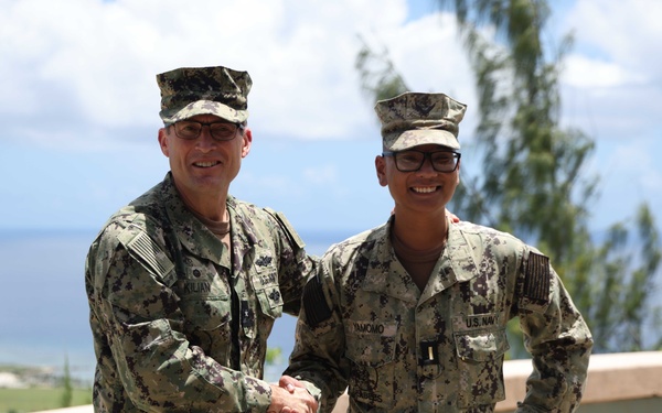 NAVFAC Pacific Commander visits NAVFAC Marianas