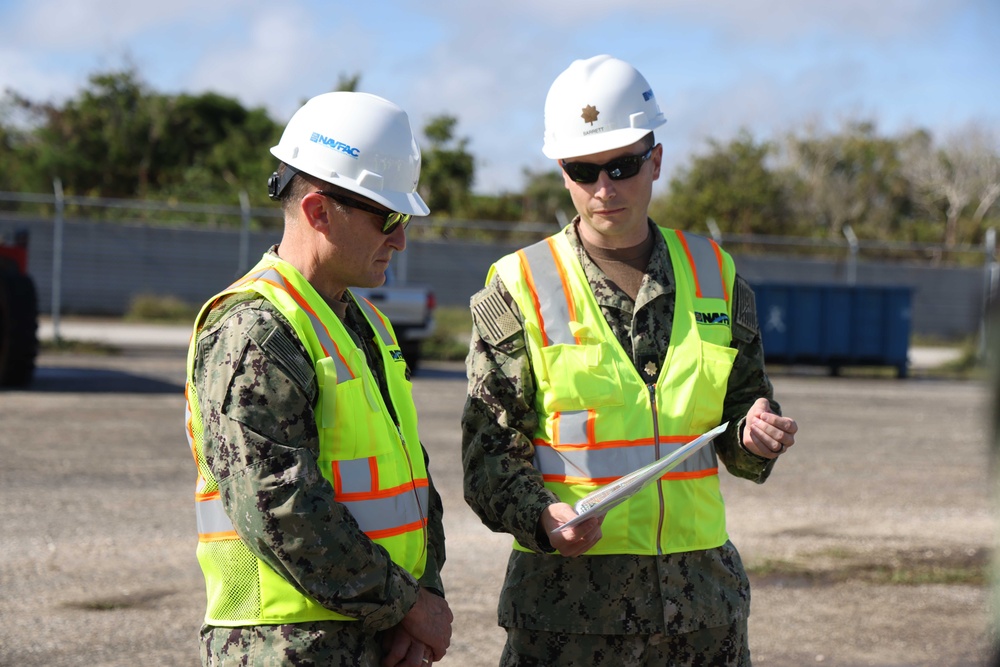 NAVFAC Pacific Commander visits NAVFAC Marianas