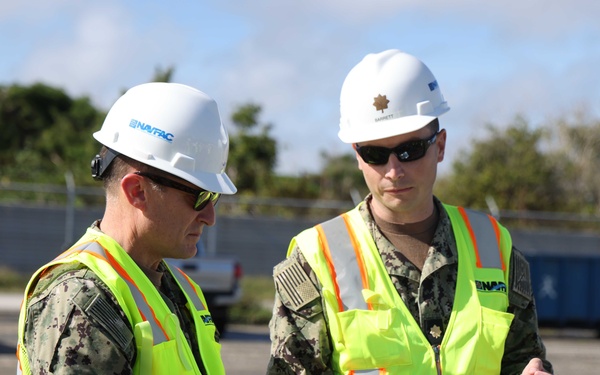 NAVFAC Pacific Commander visits NAVFAC Marianas