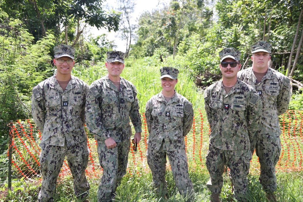 NAVFAC Pacific Commander visits NAVFAC Marianas