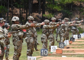 Soldiers vie for pistol marksmanship honors