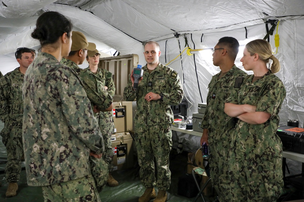 Forward Deployable Preventive Medicine Unit Two Participates in an Interoperability Exercise