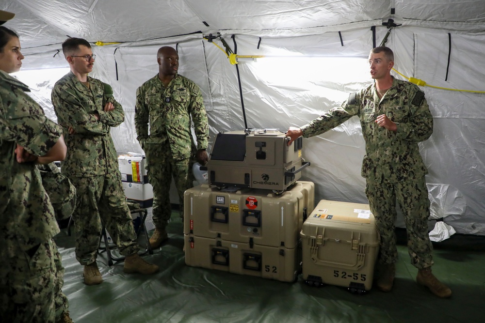 Forward Deployable Preventive Medicine Unit Two Participates in an Interoperability Exercise